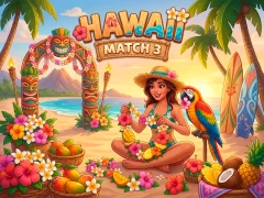 Xogo Hawaii Match 3 en liña