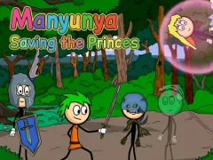 Xogo Manyunya Saving the Princess en liña