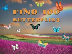 Xogo Find 100 butterflies en liña
