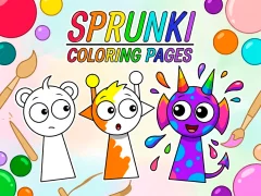 Xogo Sprunki Coloring Pages en liña