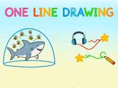 Xogo One Line Drawing en liña