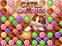 Xogo Cats and Candies en liña