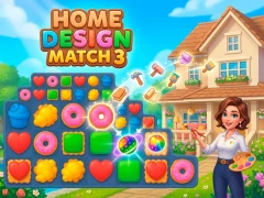 Xogo Home Design Match 3 en liña