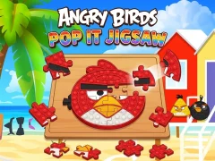 Xogo Angry Birds Pop It Jigsaw en liña