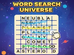 Xogo Word Search: Universe en liña