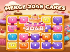 Xogo Merge 2048 cakes en liña