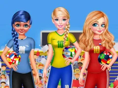 Xogo BFF Princess Vote For  FIFA 2018 Quarter Finals en liña