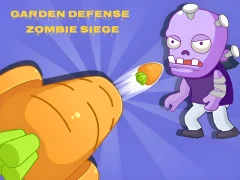 Xogo Garden Defense - Zombie Siege en liña