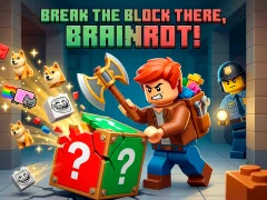 Xogo Break the block there, Brainrot! en liña