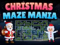 Xogo Christmas Maze Mania en liña