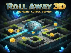 Xogo Roll Away 3D en liña