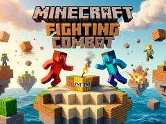 Xogo Minecrafts Fighting Combat en liña
