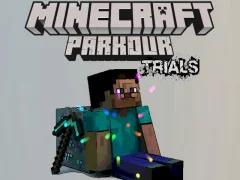 Xogo Minecraft Parkour Trials en liña