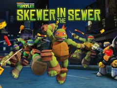 Xogo Teenage Mutant Ninja Turtles: Skewer in the Sewer en liña