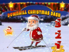 Xogo Downhill Christmas Dash en liña