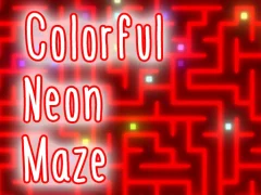 Xogo Colorful Neon Maze en liña