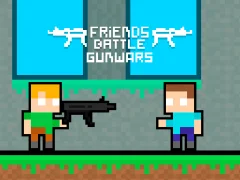 Xogo Friends Battle Gunwars en liña