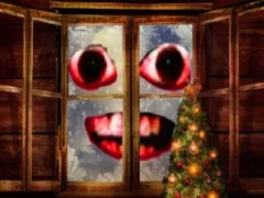 Xogo New Year: Santa Claus outside the window en liña