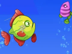 Xogo Fish Grow Eating Fish en liña