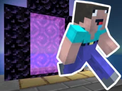 Xogo Noob Steve Parkour en liña