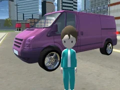 Xogo Squid Gamer City Driving Gang en liña