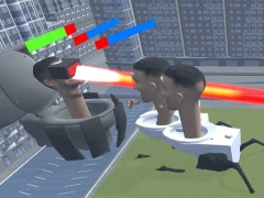 Xogo Skibidi Toilet Monster Fight en liña