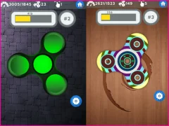 Xogo Hand Spinner Simulator en liña