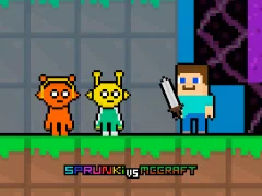 Xogo Sprunki vs MCCraft en liña