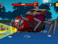 Xogo Pirate Block Craft Monster Shooter en liña
