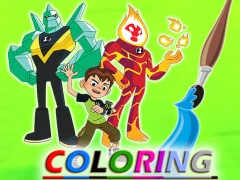 Xogo Ben 10 Coloring en liña