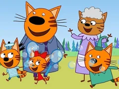 Xogo Cat Family Educational Games en liña