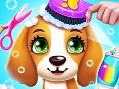 Xogo Puppy Friends Pet Dog Salon en liña