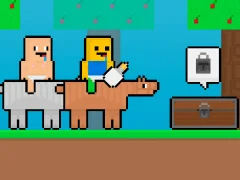 Xogo Baby Noob vs Baby Obby Horse en liña