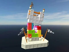 Xogo Castle Destruction Blocks en liña