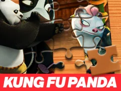 Xogo Kung Fu Panda Dragon Knight Jigsaw Puzzle en liña