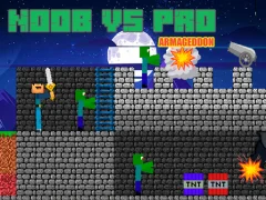 Xogo Noob vs Pro Armageddon en liña