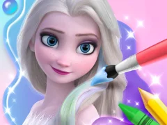 Xogo Coloring Book For Elsa en liña