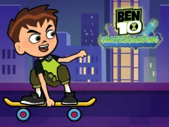 Xogo Ben 10 Skateboarding en liña