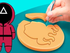 Xogo Squid Game cookie Puzzle en liña