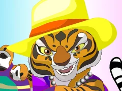 Xogo Kung Fu Panda Master Tigress en liña