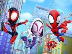 Xogo Spidey and his Amazing Friends Swing Into Action! en liña