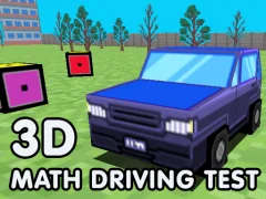 Xogo 3D Math Driving Test en liña
