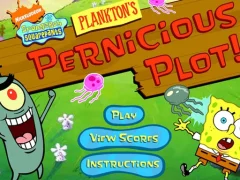 Xogo Plankton's Pernicious Plot en liña