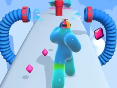 Xogo Runner Blob 3D en liña
