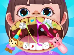 Xogo Baby Hospital Dentist Caring en liña