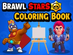 Xogo Brawl Stars Coloring Books en liña