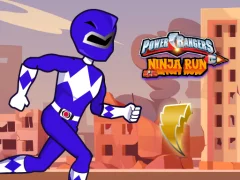 Xogo Power Rangers Ninja Run en liña