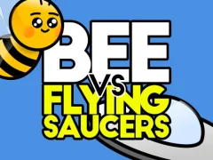 Xogo Bee vs flying saucers en liña