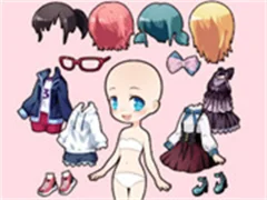 Xogo Chibi Anime Princess Doll en liña