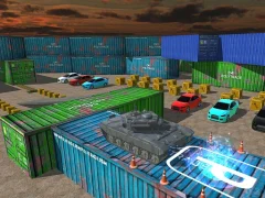 Xogo Tank Parking 3D Sim en liña